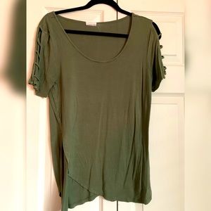 Olive green shirt size XL